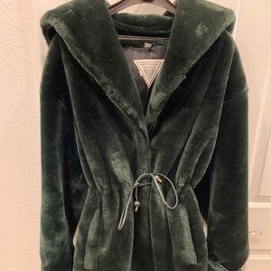 Forest Green 3/4 length winter jacket